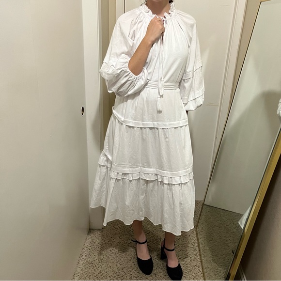 Elie Tahari Sky-White Dress - Picture 3 of 15